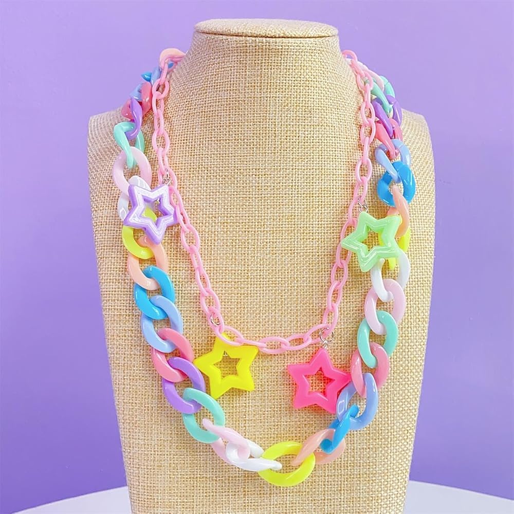 アクセサリー y2k design necklace Amazon.com: 2 Pcs Y2k Accessories Y2k Necklace for Women